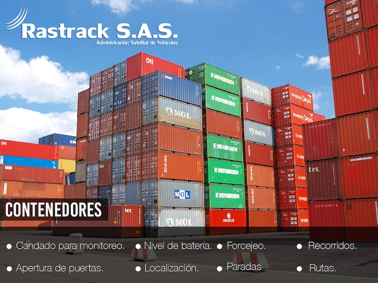 Equipos de monitoreo satelital para contenedores